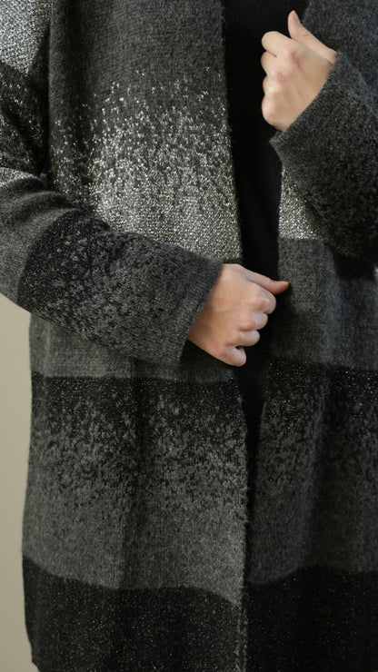 Lokita - Cardigan in maglia lurex sfumato - ART.LOK4058/1164/25FWPR