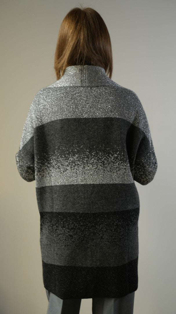 Lokita - Cardigan in maglia lurex sfumato - ART.LOK4058/1164/25FWPR