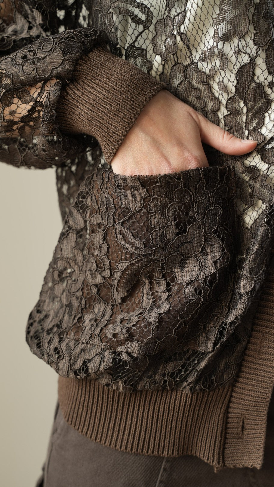 Tensione In - Giacca in pizzo - ART.M30010AT