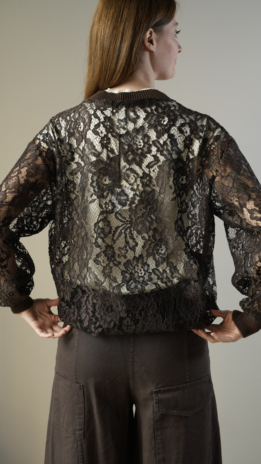 Tensione In - Giacca in pizzo - ART.M30010AT