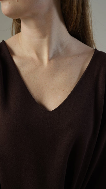 Kontatto - Maglione over scollo a V - ART.3M0815C