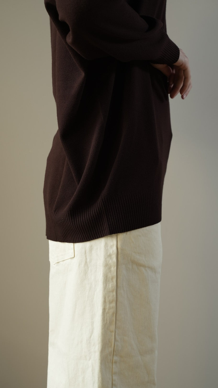 Kontatto - Maglione over scollo a V - ART.3M0815C