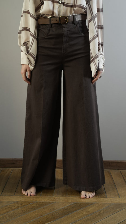 Tensione In - Pantaloni larghi - ART.AI25-4035CAMP