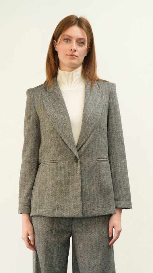 Lokita - Giacca slim in tessuto spigato - ART.LOK507S/147/25FWPR