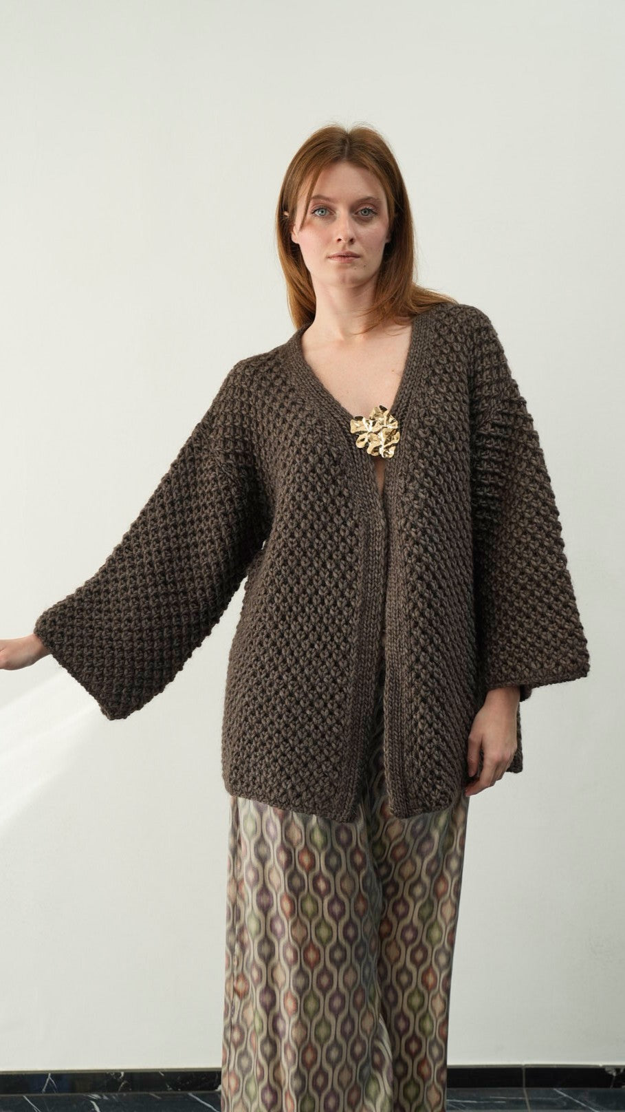 Kontatto - Cardigan punto trattenuto - ART.3M1053F