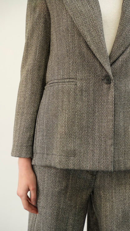 Lokita - Giacca slim in tessuto spigato - ART.LOK507S/147/25FWPR