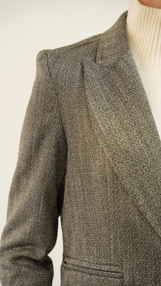 Lokita - Giacca slim in tessuto spigato - ART.LOK507S/147/25FWPR