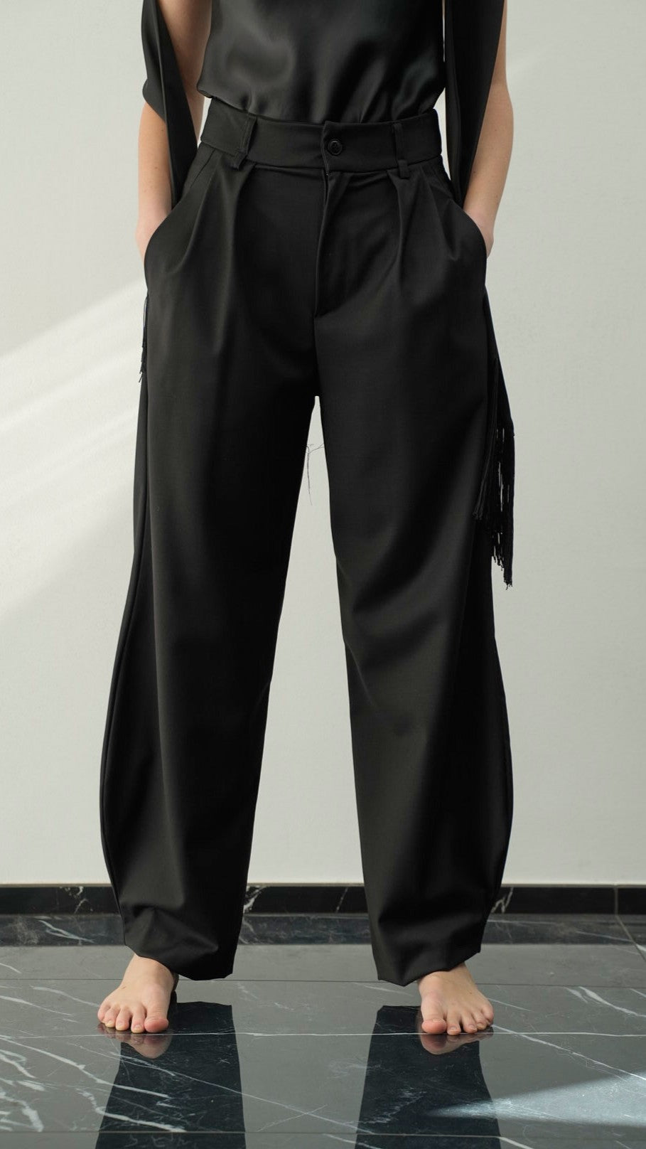 Kontatto - Pantaloni con pinces - ART.HU809F