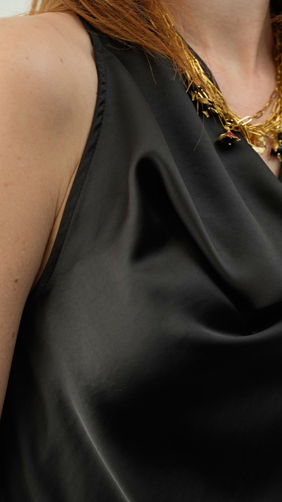 Kontatto - Top sciarpa frange - ART.YM2027F