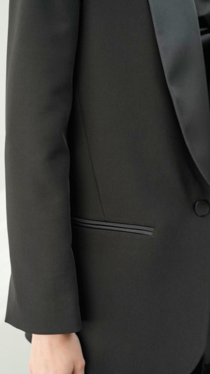 Kontatto - Giacca over collo a scialle - ART.I26MA19F