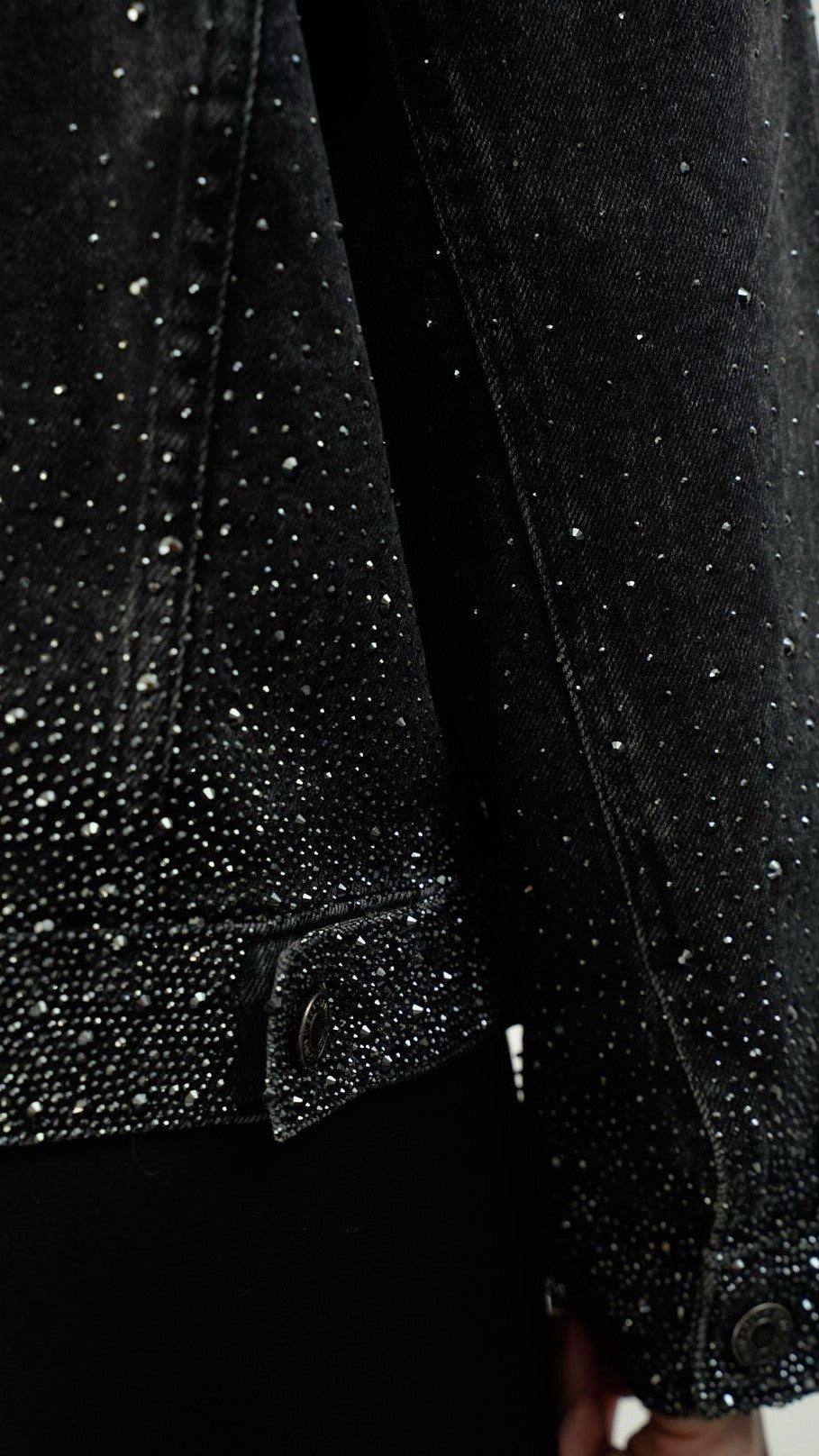 Kontatto - Giacca denim strass - ART.ZH118N