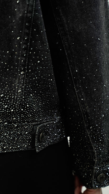 Kontatto - Giacca denim strass - ART.ZH118N