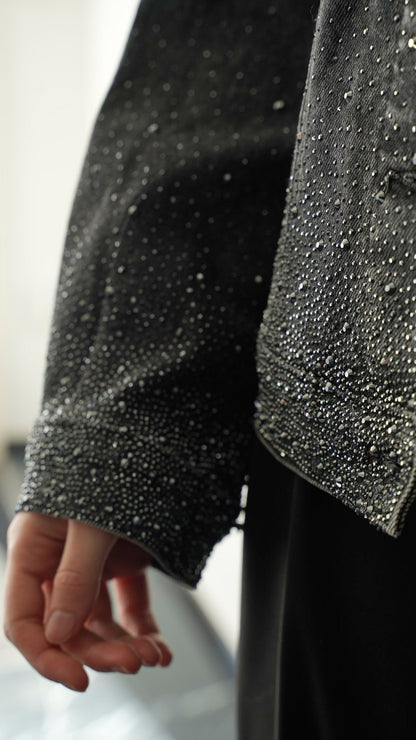 Kontatto - Giacca denim strass - ART.ZH118N