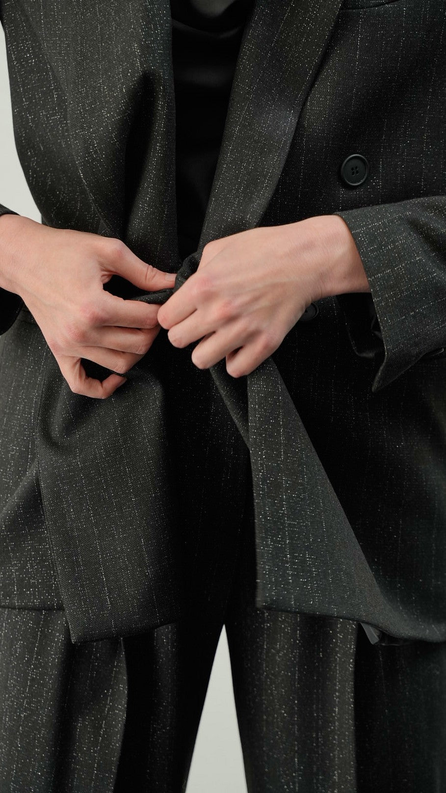 Kontatto - Giacca doppio petto dettagli lurex - ART.CO230F