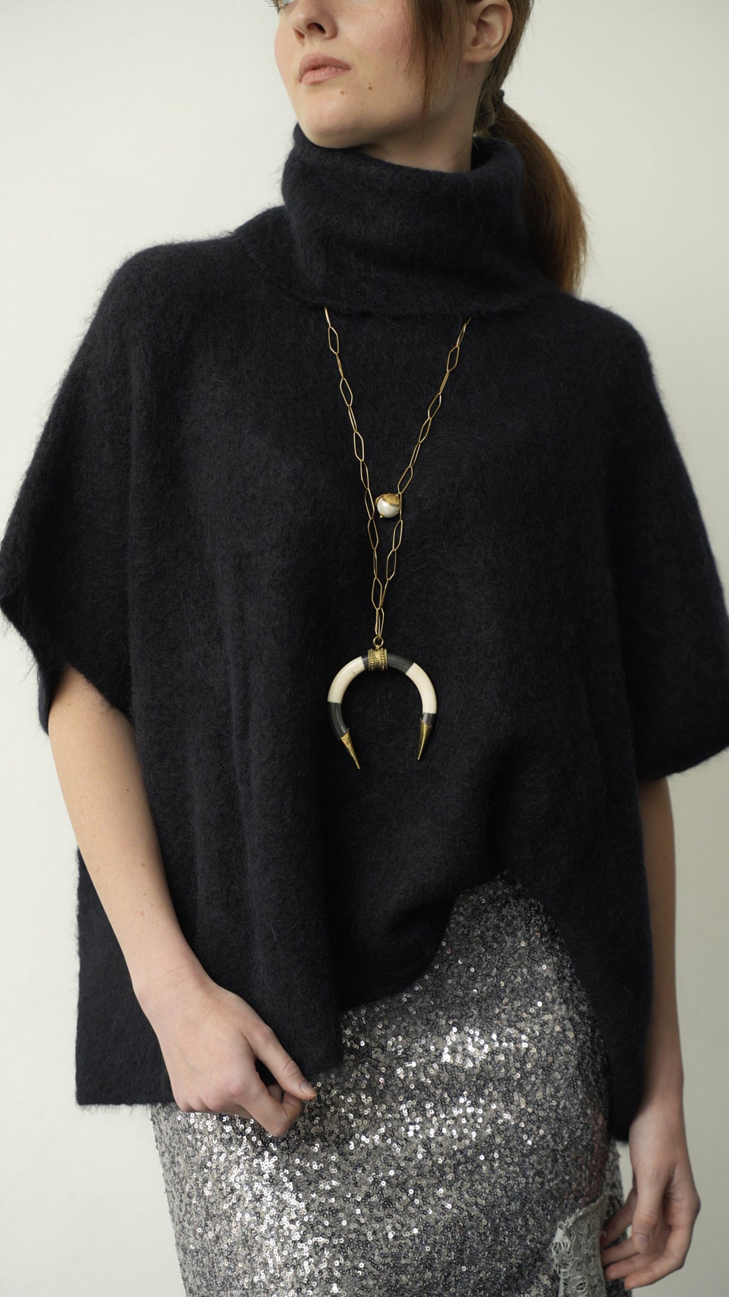 Kontatto - Maglia over collo ciambella - ART.3M0864CN