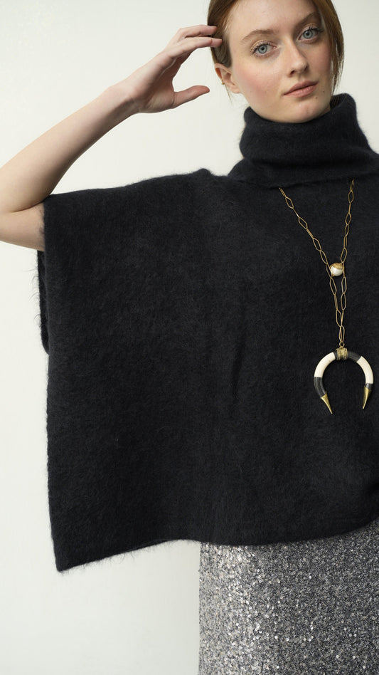 Kontatto - Maglia over collo ciambella - ART.3M0864CN