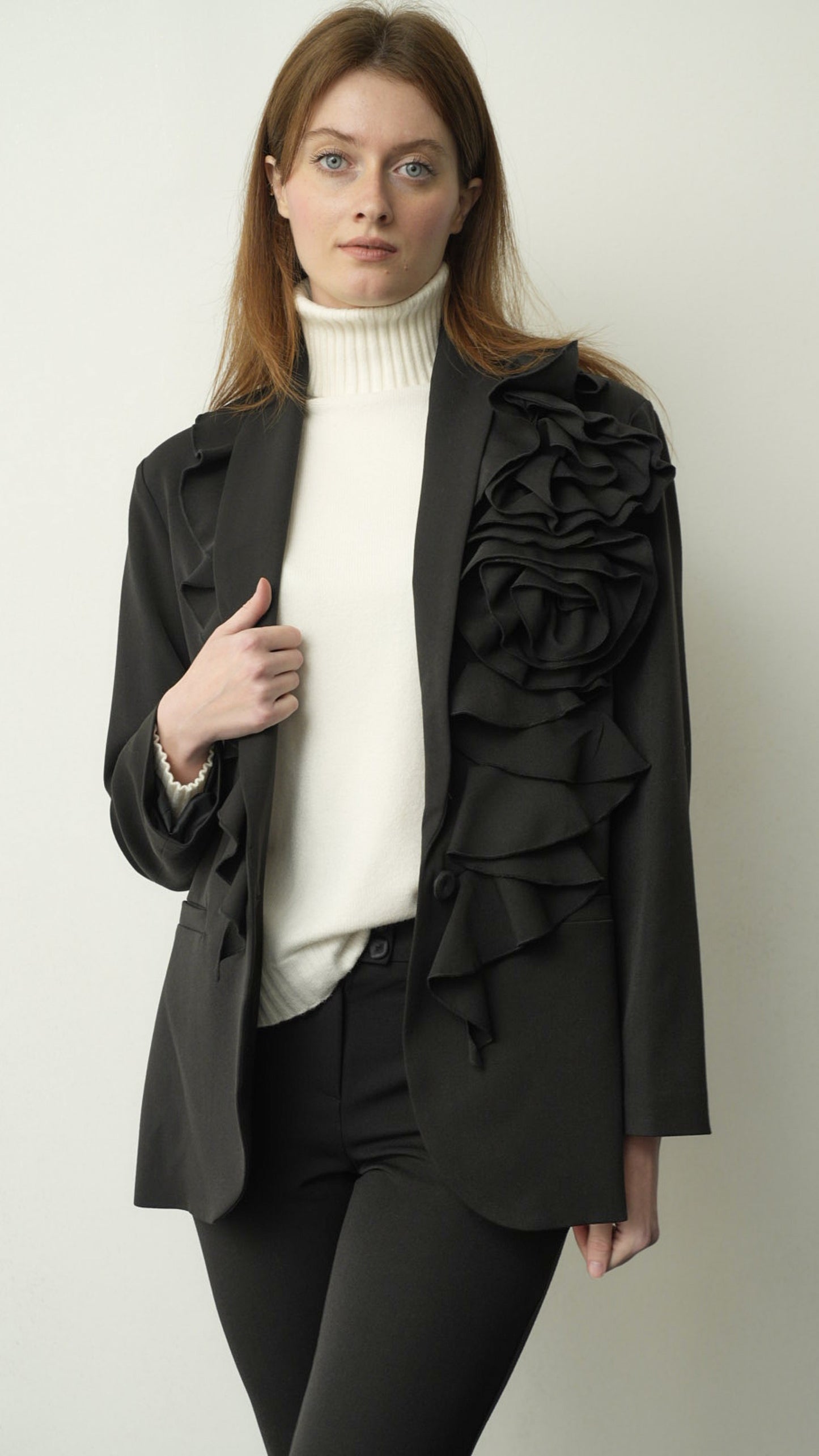 Georgette - Giacca rose - ART.498AI25