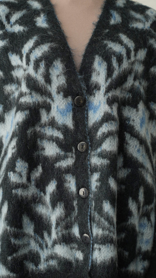 Kontatto - Cardigan jacquard - ART.3M1021NI