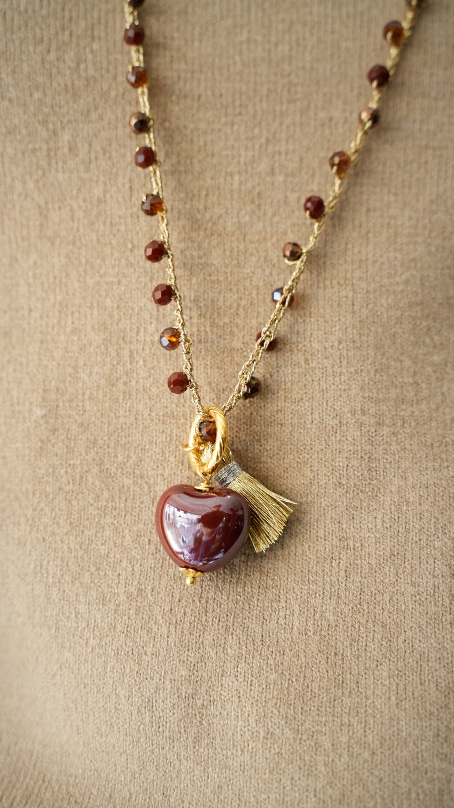 Via Roma - Collana "Cuore Ceramica"