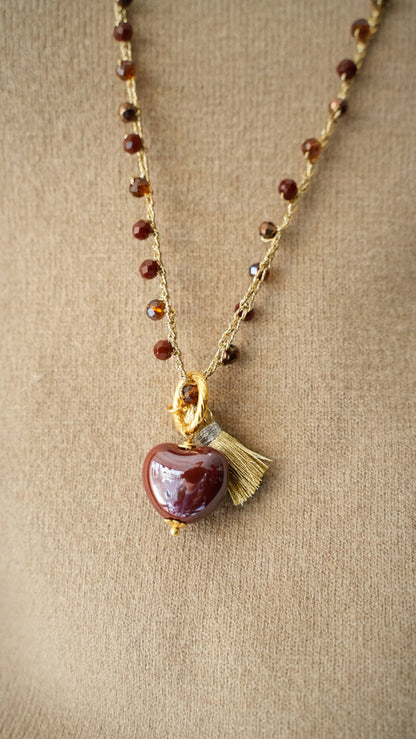 Via Roma - Collana "Cuore Ceramica"