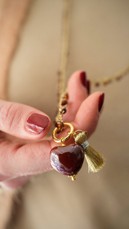 Via Roma - Collana "Cuore Ceramica"