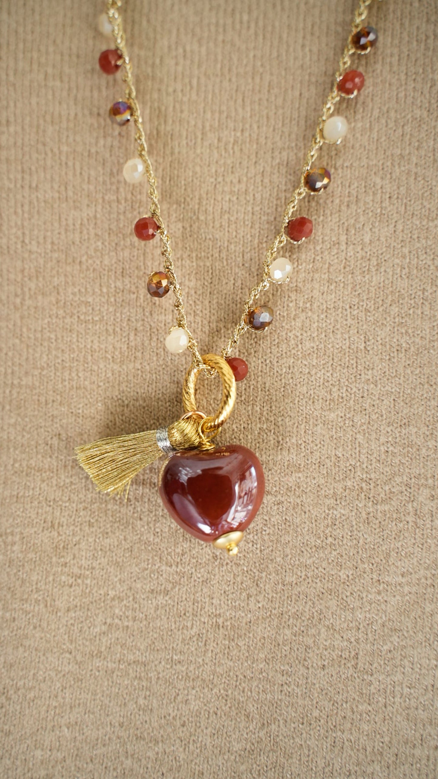 Via Roma - Collana "Cuore Ceramica"