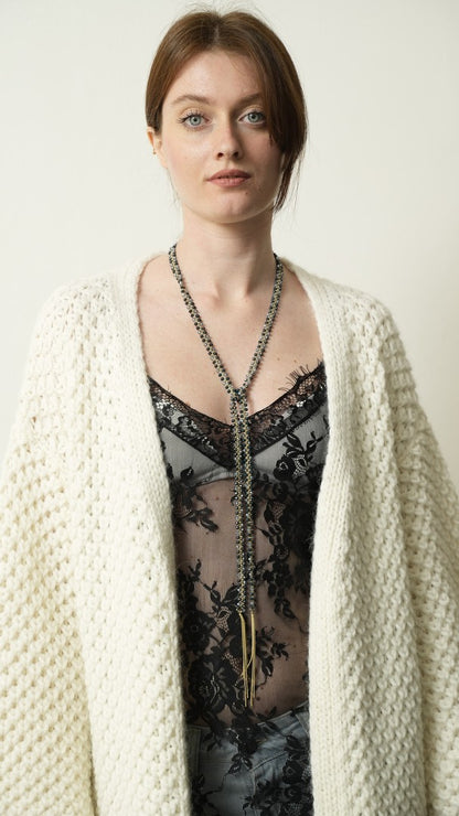 Via Roma - Collana "Nude" Blu - Ottanio - Oro