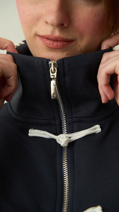 Tensione in - Giacca alamari blu art. 26M3994