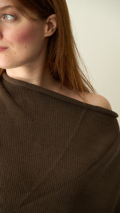 King Kong - Maglia cratere marrone art. SP8PA10