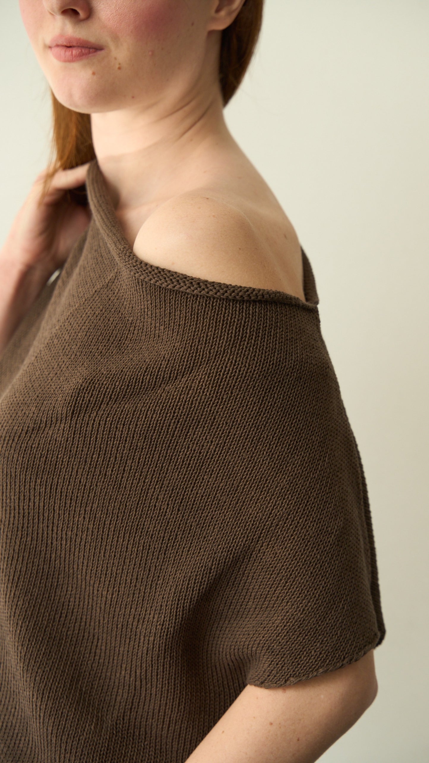 King Kong - Maglia cratere marrone art. SP8PA10