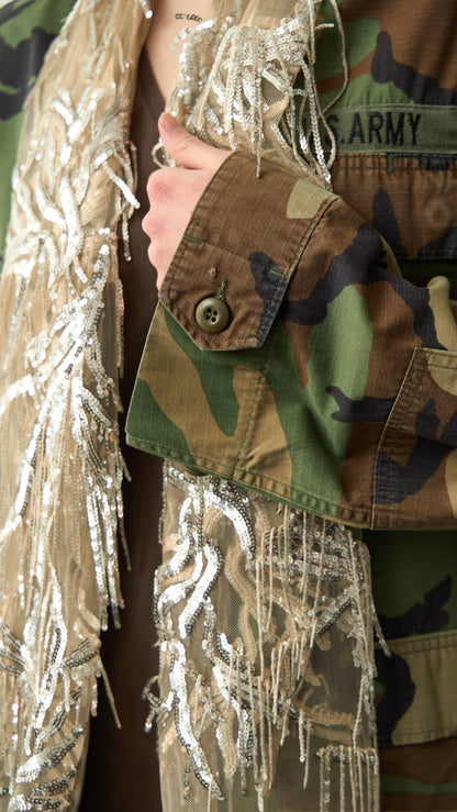 Tensione in - Camicia vintage mimetica - ART.TETVTA0159PE26