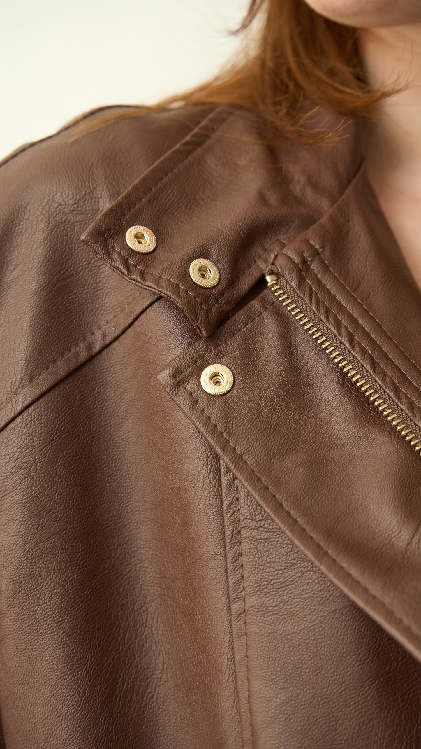 King Kong - Bomber ecopelle cacao - ART.SP8LC1