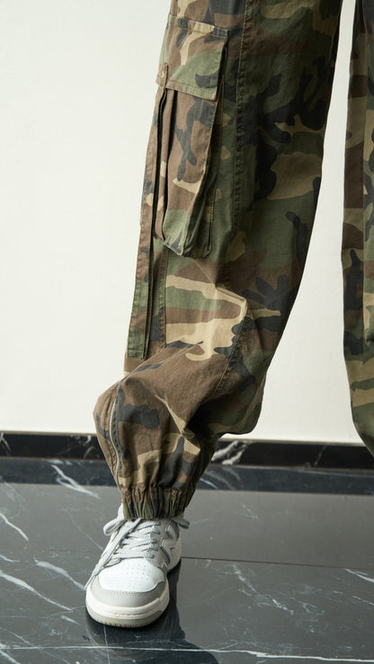 Tensione in - Pantalone cargo camouflage art. S26P510