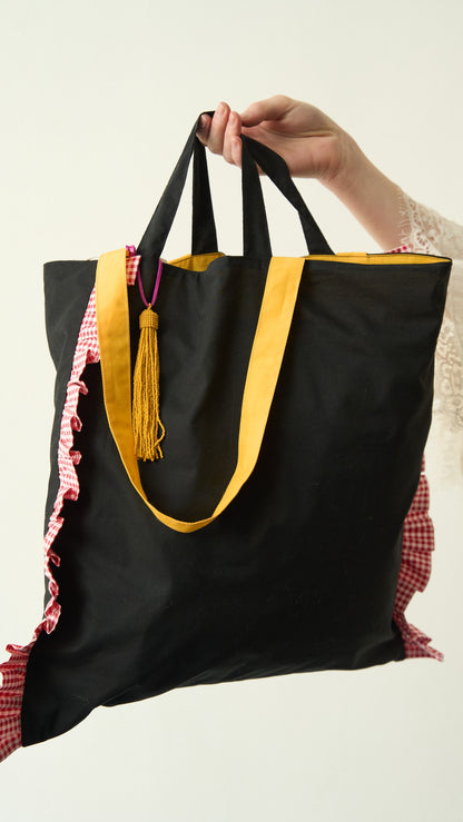 Via Roma - Shopper "rouge"