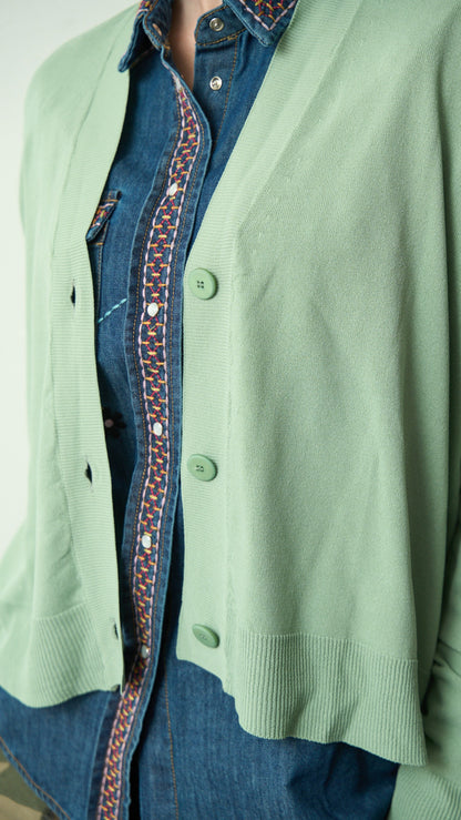 King Kong - Cardigan in viscosa - ART.SP8PA30