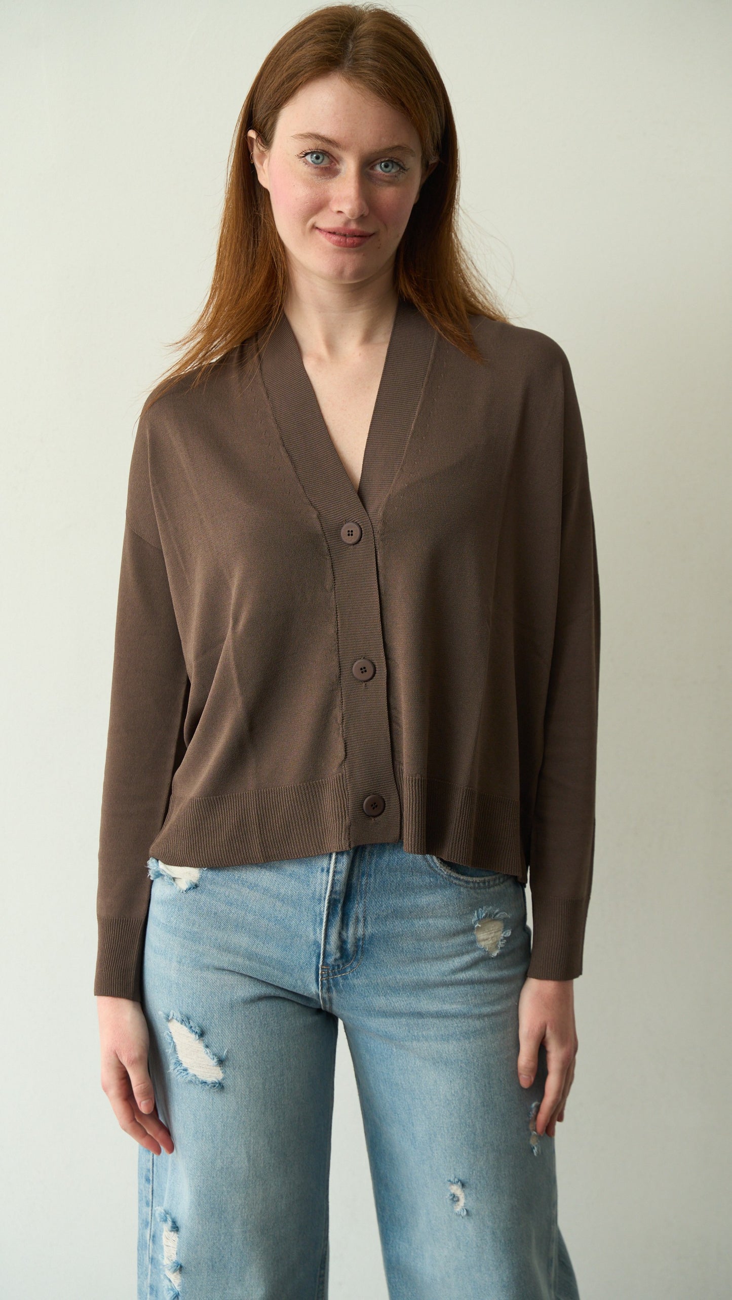 King Kong - Cardigan in viscosa - ART.SP8PA30