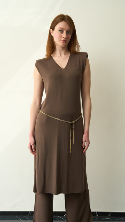 King Kong - Abito in maglia con spacchi - ART.SP8PA26