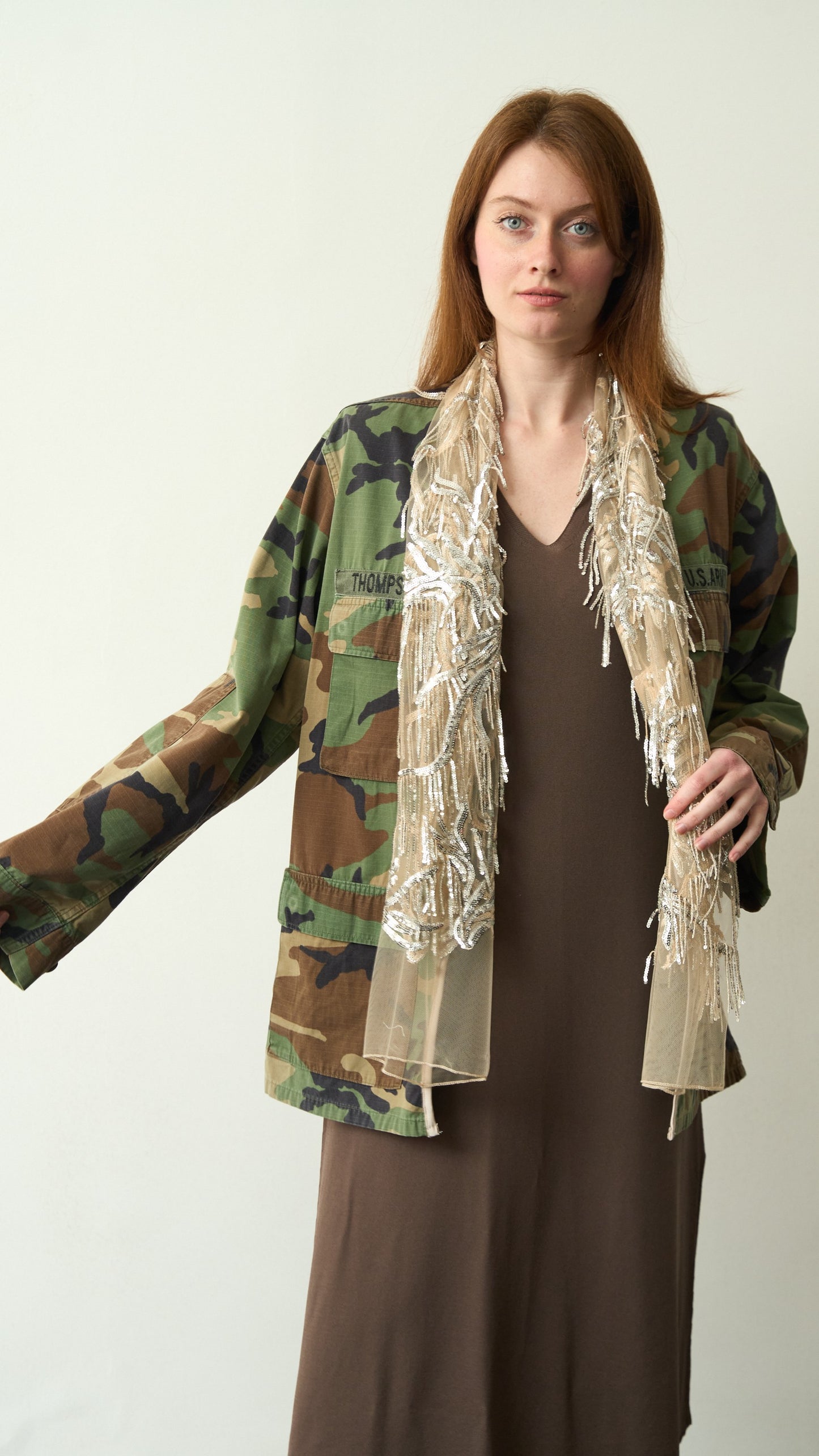 Tensione in - Camicia vintage mimetica - ART.TETVTA0159PE26