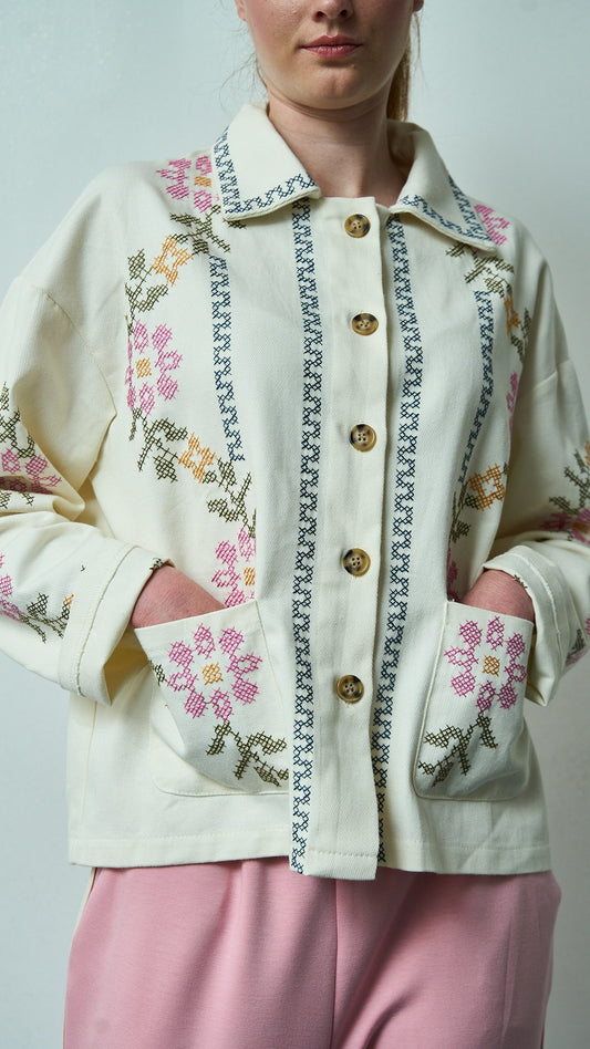 Kontatto - Sovracamicia punto croce - ART.IS300N