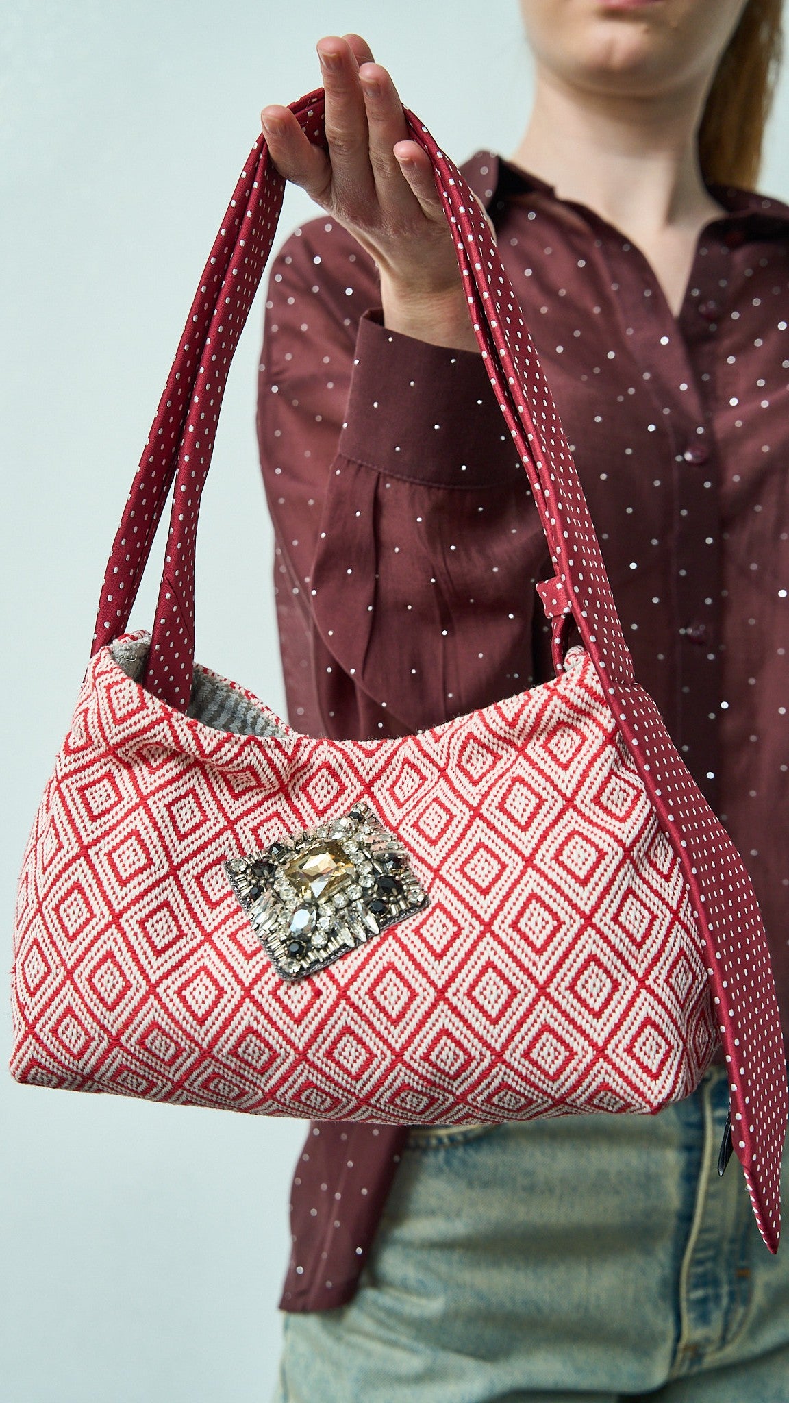 Via Roma - Borsa "Giulia" pezzo unico, limited edition