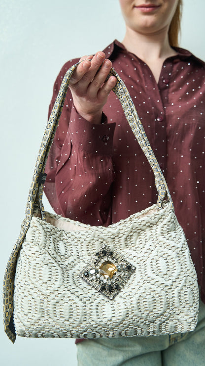 Via Roma - Borsa "Giulia" pezzo unico, limited edition