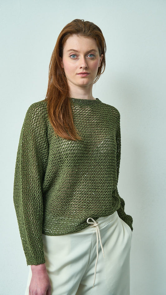 King Kong - Maglia militare paillettes - ART.SP8PA15