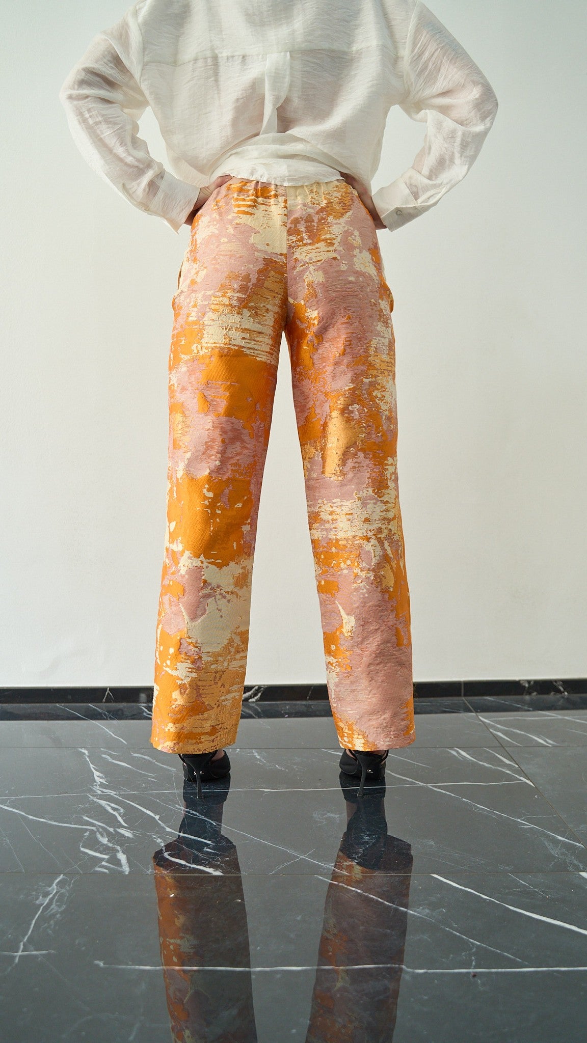 Via Roma - Pantalone sartoriale, pezzo unico