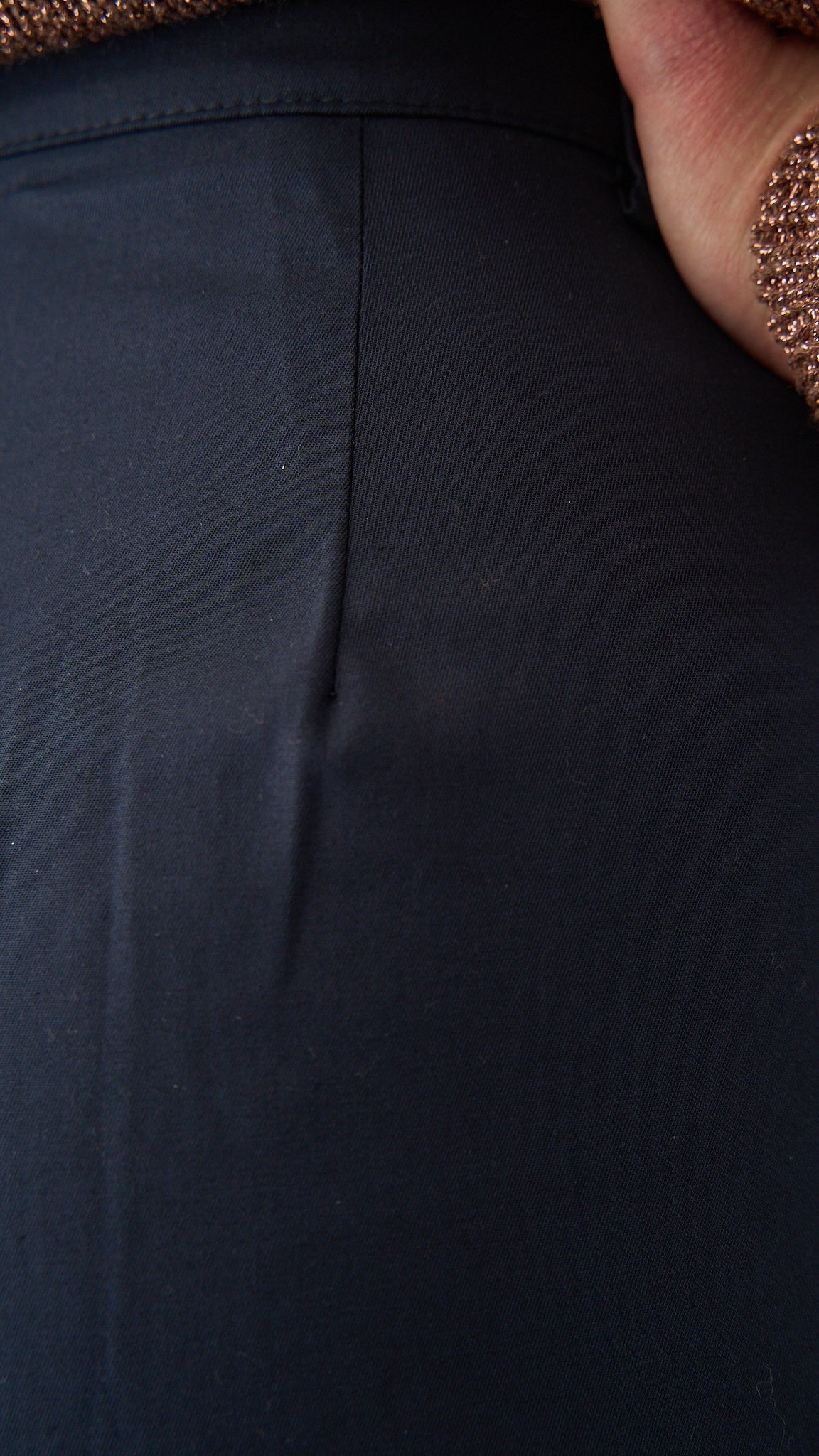 King Kong - Pantalone palazzo in cotone ART. SP8EG17 Blue