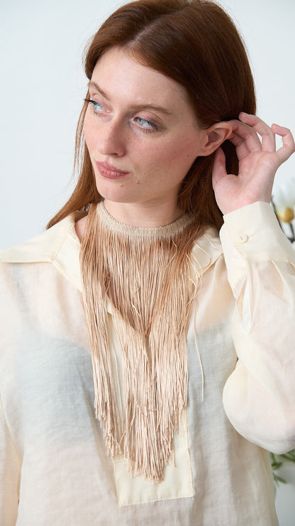 Via Roma - Collana "Liana" - Beige