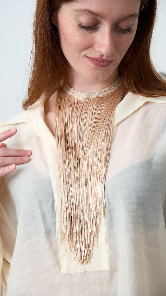 Via Roma - Collana "Liana" - Beige