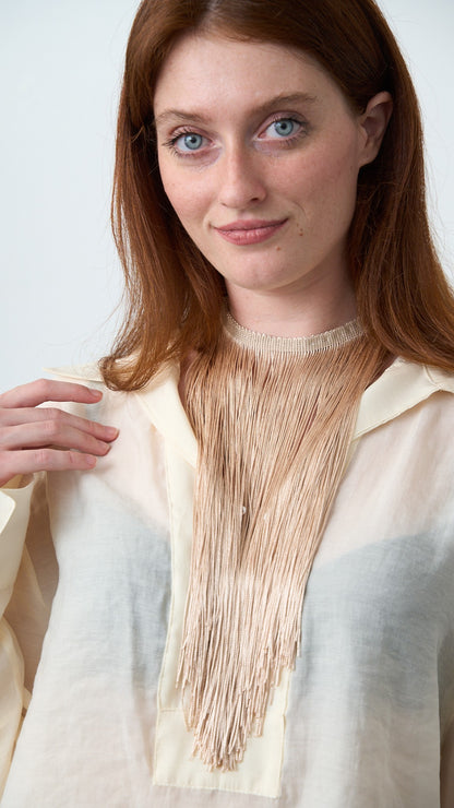 Via Roma - Collana "Liana" - Beige