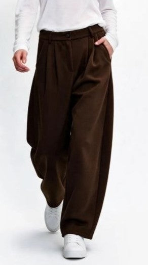 Via Roma - Pantaloni con elastico sul retro e pinces - ART.26AI20001625