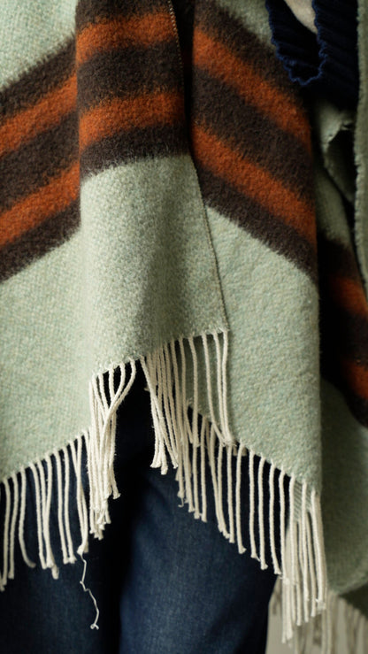 Via Roma - Sciarpa con frange