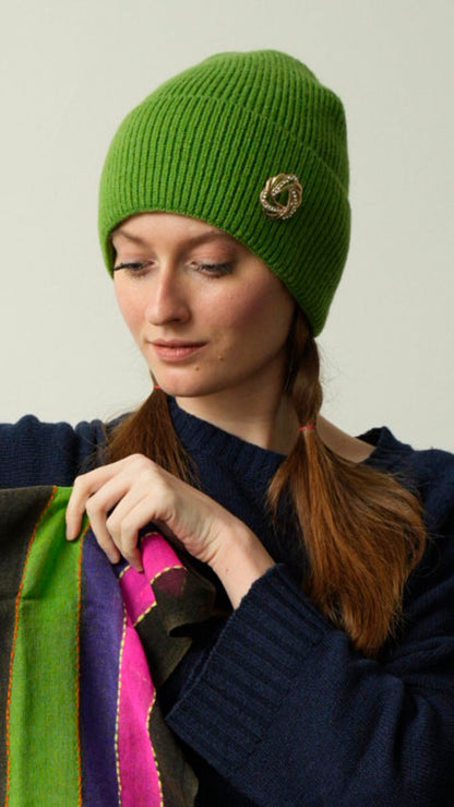 Via Roma - Cappellino con spilla